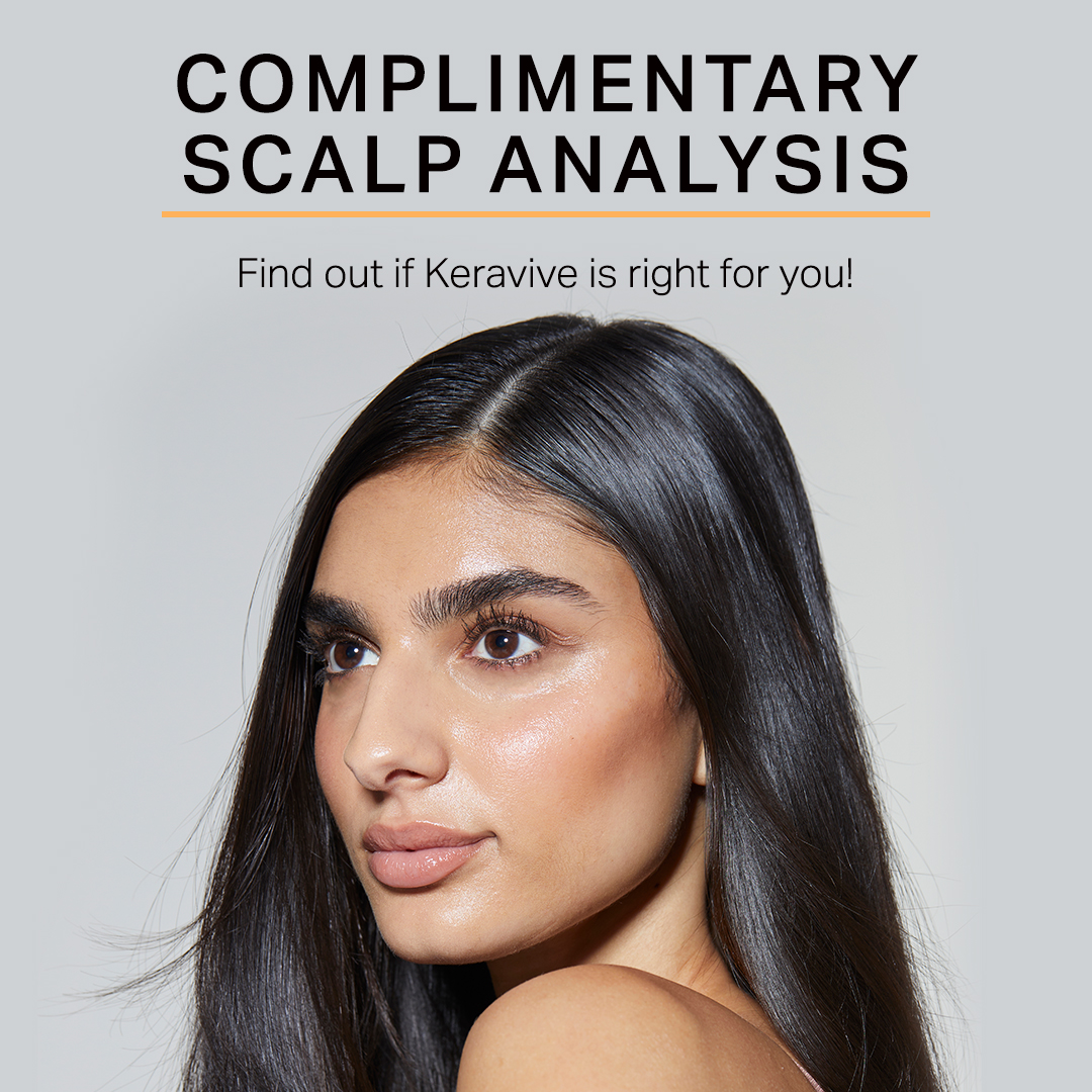 HydraFacial Keravive scalp treatment for healthy hair growth